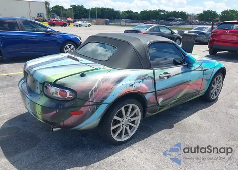 2008 Mazda Mx-5 Touring из США, поврежденный, VIN JM1NC25F180139734